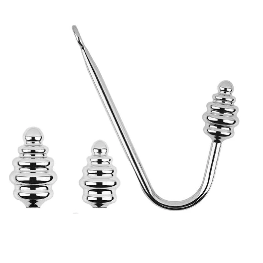 Hook Screw-in GreatBenefit 8826 Set Anal Ribbed 1206